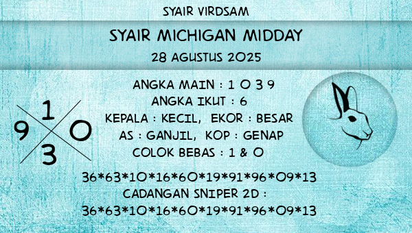 Syair Virdsam - Syair Michigan Midday