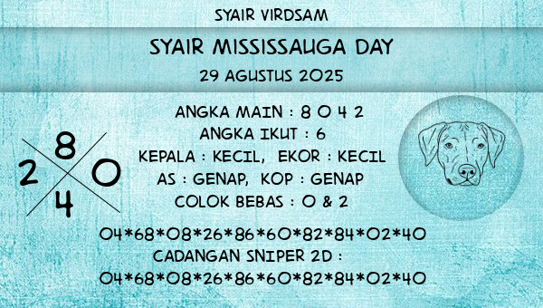 Syair Virdsam - Syair Mississauga Day