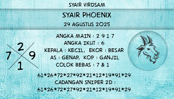Syair Virdsam - Syair Phoenix