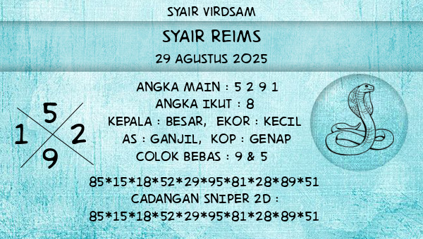 Syair Virdsam - Syair Reims