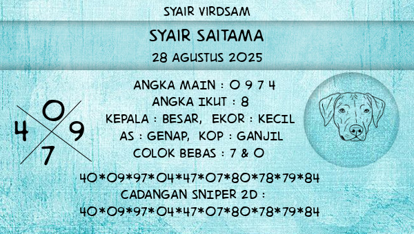 Syair Virdsam - Syair Saitama