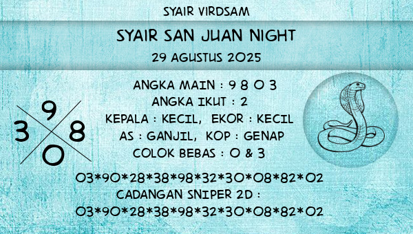 Syair Virdsam - Syair San Juan Night