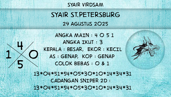 Syair Virdsam - Syair St.petersburg