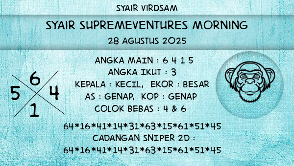 Syair Virdsam - Syair Supremeventures Morning