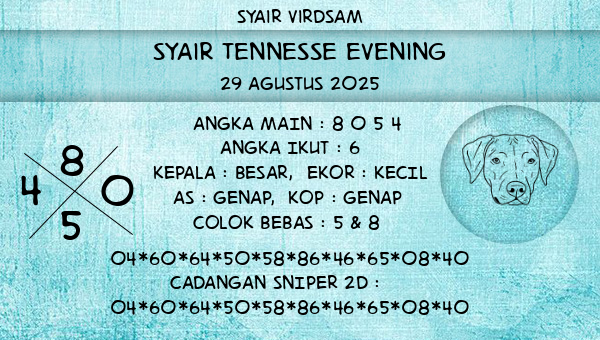 Syair Virdsam - Syair Tennesse Evening