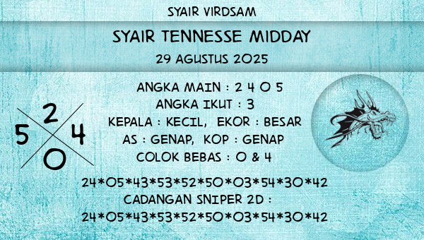 Syair Virdsam - Syair Tennesse Midday
