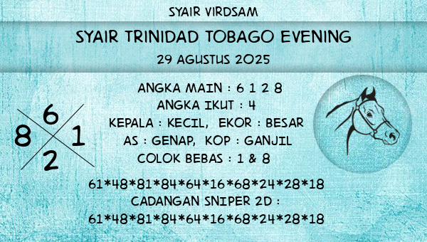 Syair Virdsam - Syair Trinidad Tobago Evening