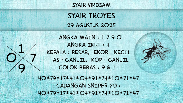 Syair Virdsam - Syair Troyes