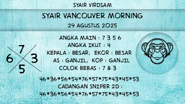 Syair Virdsam - Syair Vancouver Morning