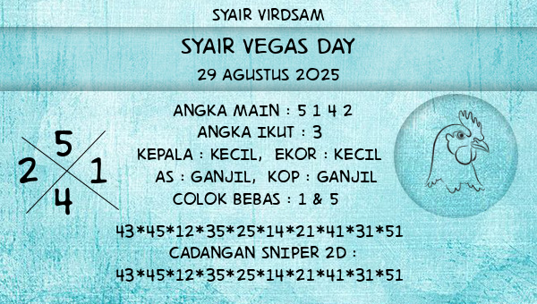 Syair Virdsam - Syair Vegas Day
