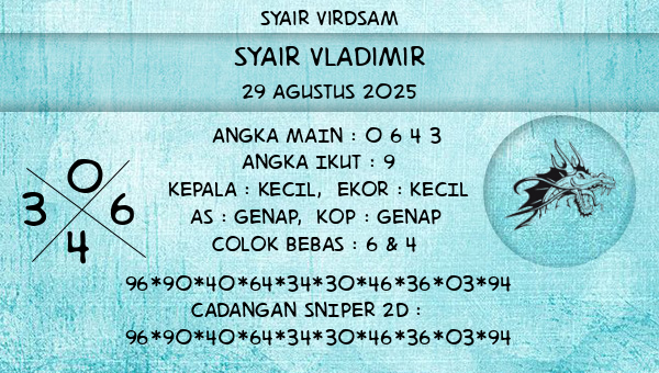 Syair Virdsam - Syair Vladimir