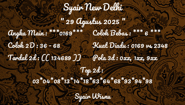 Syair Wisnu - Syair New Delhi