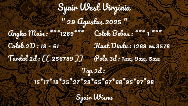 Syair Wisnu - Syair West Virginia