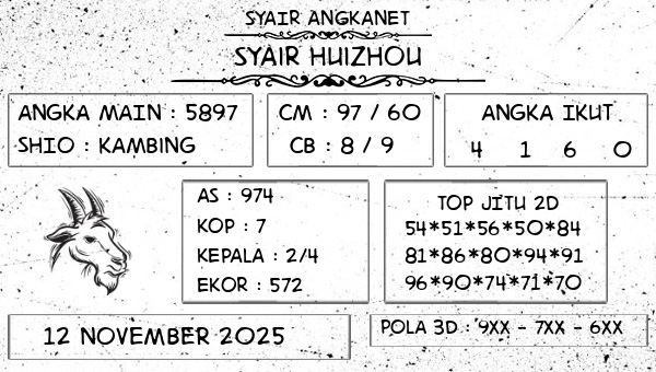 SYAIR ANGKANET - Syair Huizhou