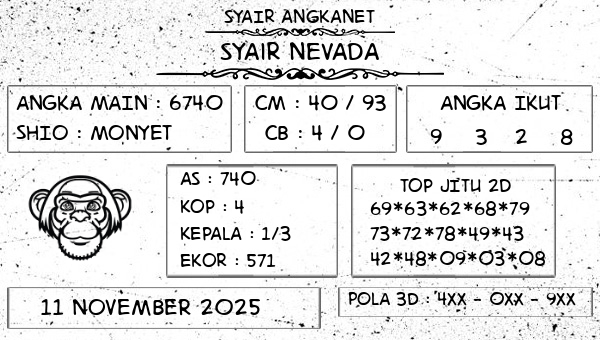 SYAIR ANGKANET - Syair Nevada