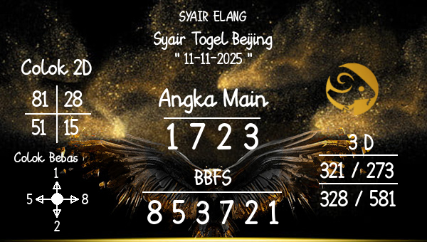 SYAIR ELANG - Syair Togel Beijing