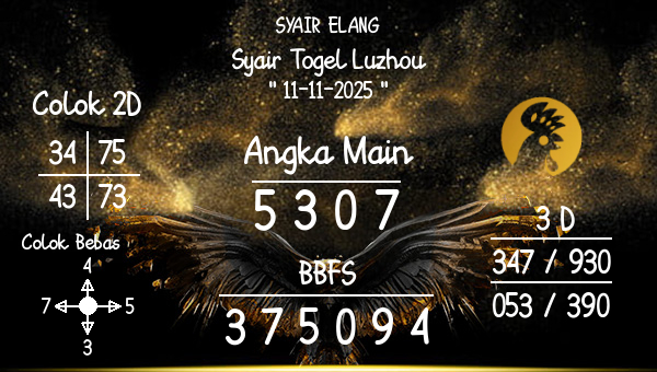 SYAIR ELANG - Syair Togel Luzhou