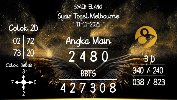 SYAIR ELANG - Syair Togel Melbourne