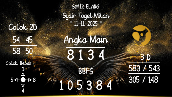 SYAIR ELANG - Syair Togel Milan