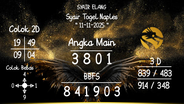 SYAIR ELANG - Syair Togel Naples