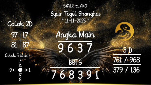 SYAIR ELANG - Syair Togel Shanghai