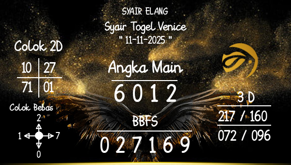 SYAIR ELANG - Syair Togel Venice