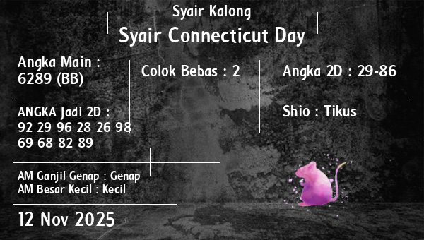 Syair Kalong - Syair Connecticut Day