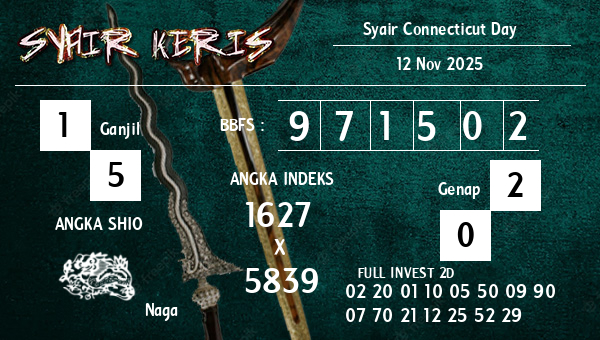  - Syair Connecticut Day