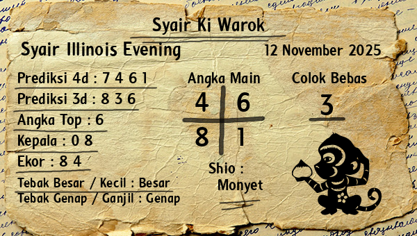 Syair Ki Warok - Syair Illinois Evening