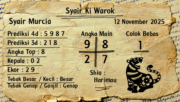 Syair Ki Warok - Syair Murcia