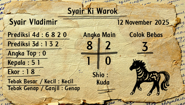 Syair Ki Warok - Syair Vladimir