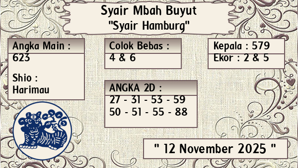 Syair Mbah Buyut - Syair Hamburg