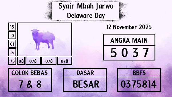 Syair Mbah Jarwo - Delaware Day