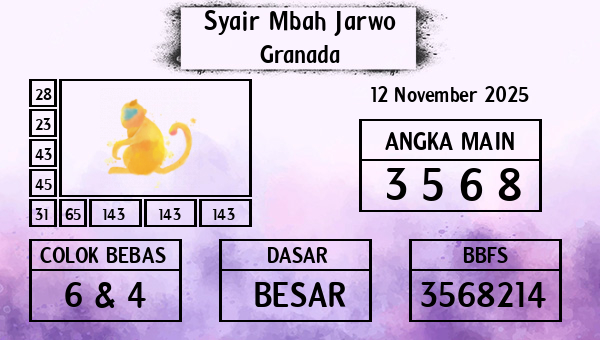Syair Mbah Jarwo - Granada