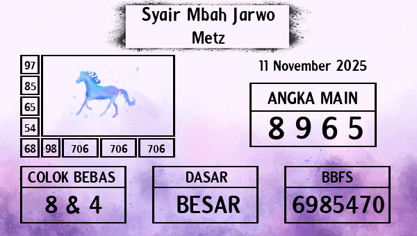 Syair Mbah Jarwo - Metz