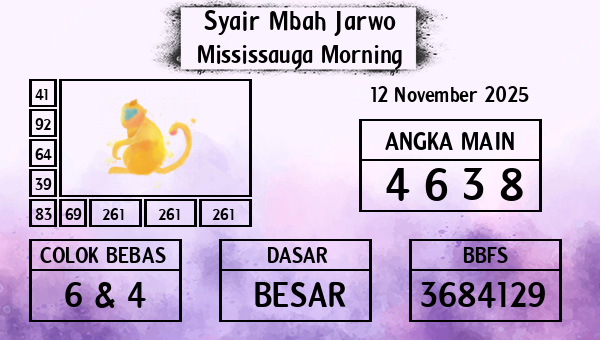 Syair Mbah Jarwo - Mississauga Morning