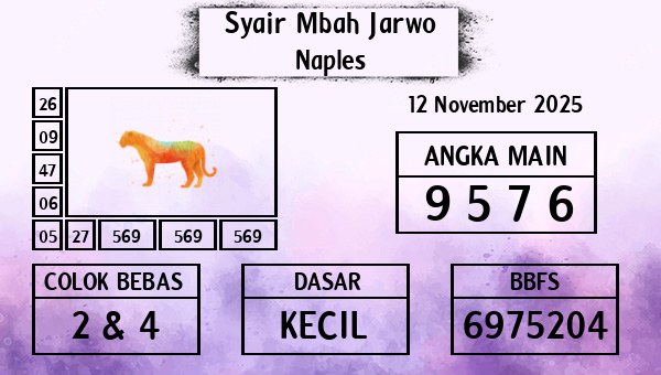 Syair Mbah Jarwo - Naples