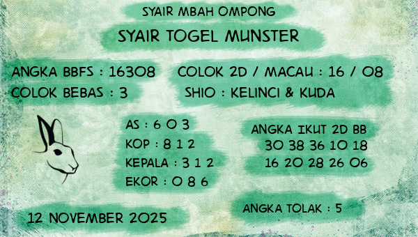 Syair Mbah Ompong - Syair Togel Munster