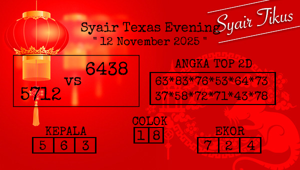 - Syair Texas Evening