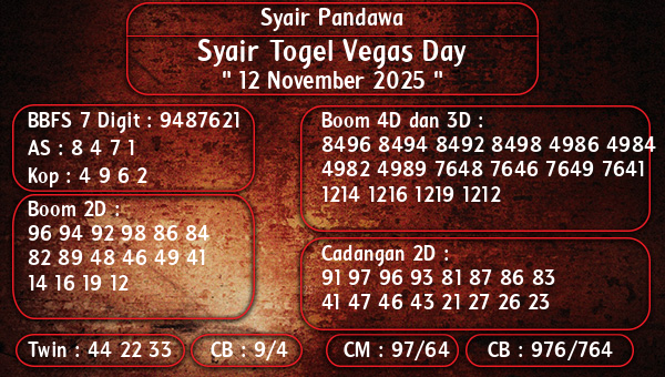 Syair Pandawa - Syair Togel Vegas Day