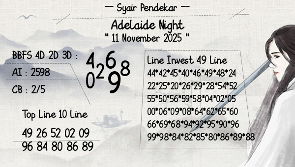 Syair Pendekar - Adelaide Night