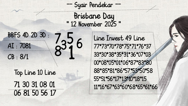Syair Pendekar - Brisbane Day