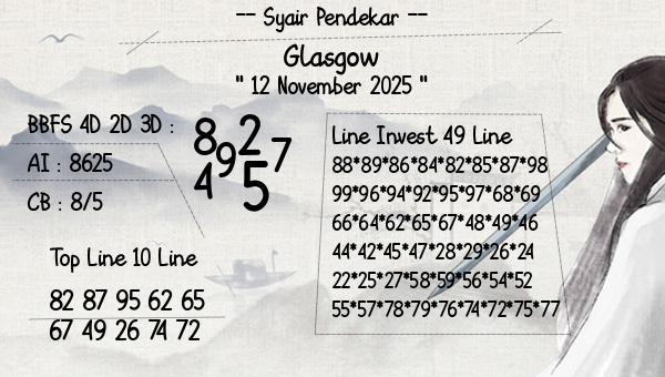 Syair Pendekar - Glasgow