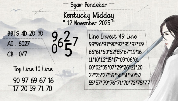 Syair Pendekar - Kentucky Midday