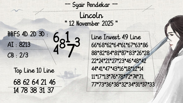 Syair Pendekar - Lincoln