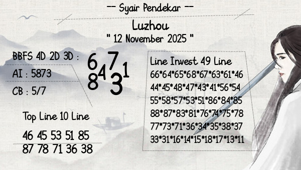 Syair Pendekar - Luzhou