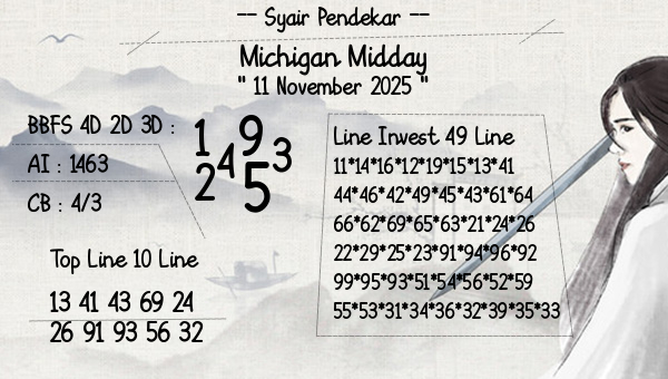 Syair Pendekar - Michigan Midday
