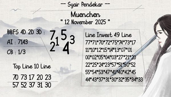 Syair Pendekar - Muenchen