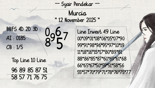 Syair Pendekar - Murcia