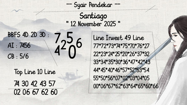 Syair Pendekar - Santiago